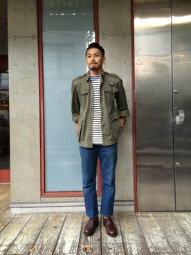 岩井一真さんのコーディネート