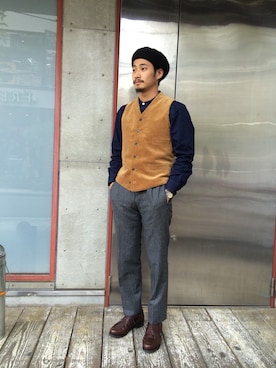 岩井一真さんのコーディネート