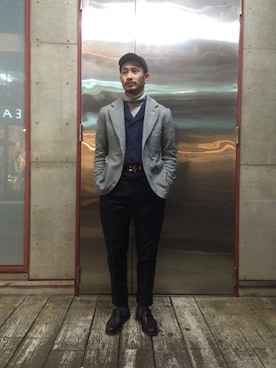 岩井一真さんのコーディネート