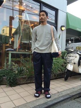 岩井一真さんのコーディネート