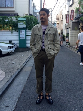 岩井一真さんのコーディネート