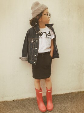 micooさん（キッズ・120cm）の春コーディネート