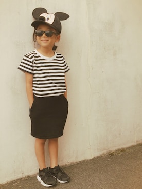 micooさん（キッズ・120cm）の秋コーディネート