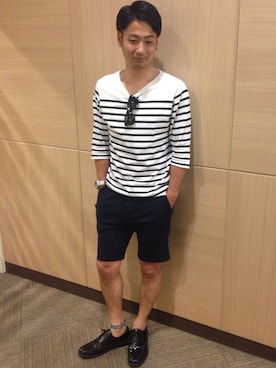 「VAROSH（ヴァロッシュ）のアイテム」を使った、cho'sさん（メンズ・171cm）の夏コーディネート