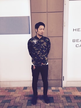 「Mximilian（マキシミリアン）のアイテム」を使った、cho'sさん（メンズ・171cm）の秋コーディネート