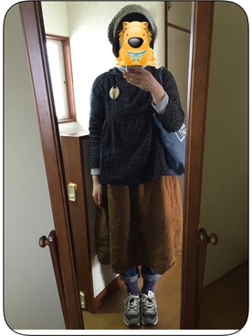 リンリンさん（レディース・165cm）の冬コーディネート