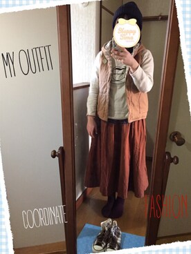 リンリンさん（レディース・165cm）の冬コーディネート