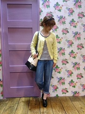 バラのポンパドール　Banbiさんのコーディネート