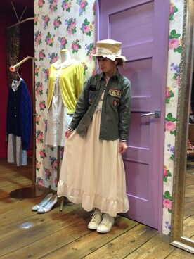 バラのポンパドール　Banbiさんのコーディネート