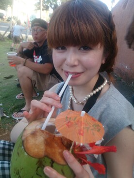 バラのポンパドール　Banbiさんのコーディネート