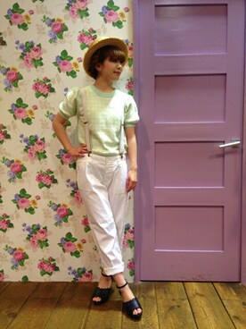 バラのポンパドール　Banbiさんのコーディネート