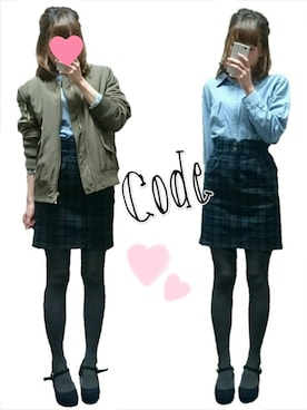 しまむー☺︎×みー☻さんのコーディネート
