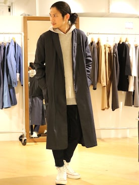 downeyさん（メンズ・180cm）の春コーディネート