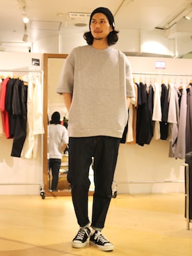 downeyさん(メンズ・180cm)の春コーディネート