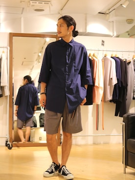 downeyさん（メンズ・180cm）の夏コーディネート