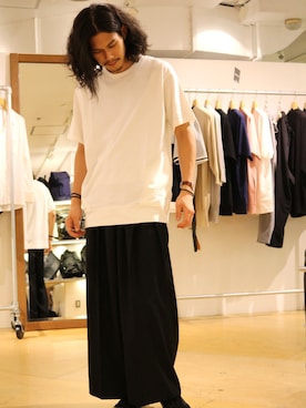 downeyさん（メンズ・180cm）の夏コーディネート