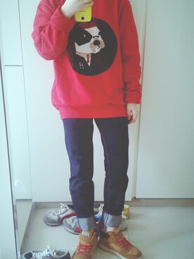 「Beyond Closet（-）のアイテム」を使った、SODAMさん（レディース・154cm）の春コーディネート