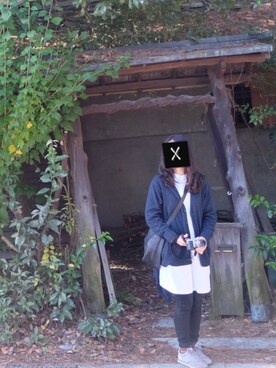 「アイテム（カメラ/カメラグッズ）」を使った、maxxさん（レディース・161cm）の冬コーディネート