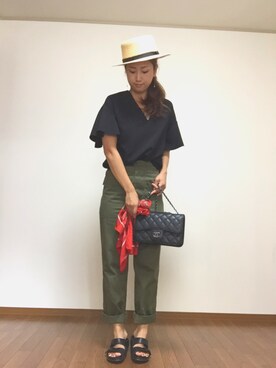 asaminさん（レディース・162cm）の夏コーディネート