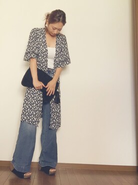 asaminさん（レディース・162cm）の夏コーディネート