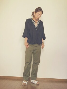 「SLOBE IENA」｜asaminさん（レディース・162cm）の夏コーディネート