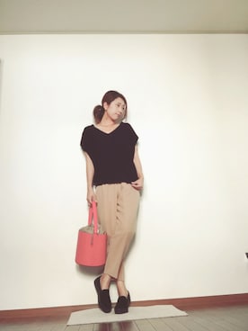 asaminさん（レディース・162cm）の秋コーディネート