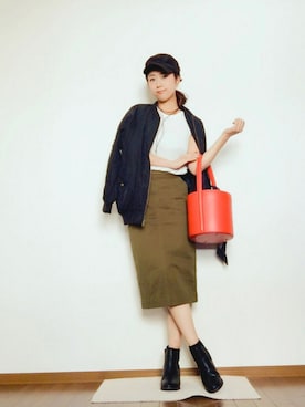 asaminさん（レディース・162cm）の秋コーディネート