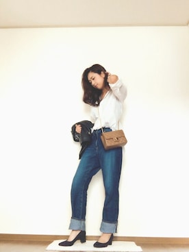 「LOVE BOAT（ラブ・ボート）のアイテム」を使った、asaminさん（レディース・162cm）の秋コーディネート