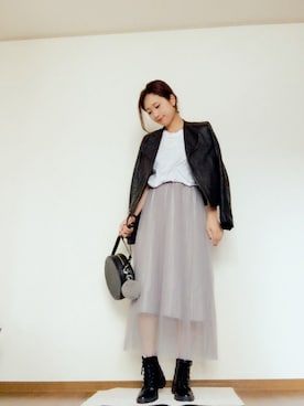 asaminさん（レディース・162cm）の秋コーディネート