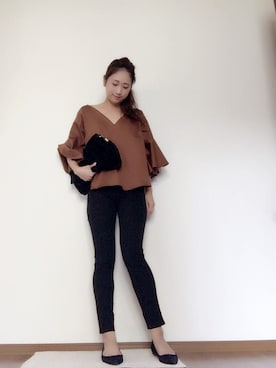 asaminさん(レディース・162cm)の秋コーディネート