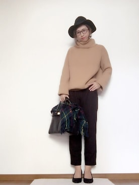 asaminさん（レディース・162cm）の秋コーディネート