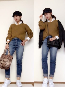 asaminさん（レディース・162cm）の冬コーディネート