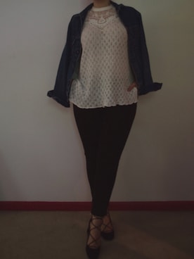 「business casual」｜「アイテム（ジャケット/アウター）」を使った、Mary Elizabethさん（レディース・170cm）の秋コーディネート