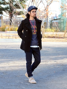 アッキーさん（メンズ・166cm）の秋コーディネート