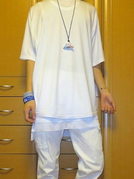「THE TEST（ザ テスト）のアイテム（アクセサリー）」を使った、はぐたろさん（メンズ・174cm）の春コーディネート