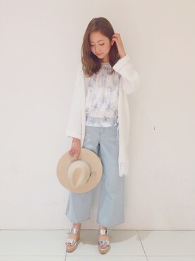 崎道 佳子さん（レディース・165cm）の冬コーディネート