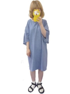 「L.H.P（エルエイチピー）のアイテム」を使った、ymmiさん（レディース・155cm）の夏コーディネート