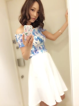 「ISSUE（イシュー）のアイテム」を使った、恵奈さん（レディース・167cm）の夏コーディネート