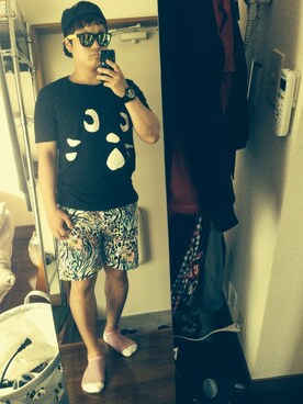 はぎちゃん シャインハッピーさん（メンズ・158cm）の夏コーディネート