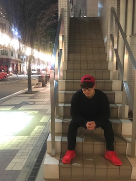 はぎちゃん シャインハッピーさん(メンズ・158cm)の冬コーディネート