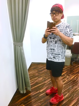 はぎちゃん シャインハッピーさん（メンズ・158cm）の夏コーディネート