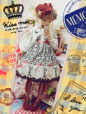 「アイテム（ハンチング/ベレー帽）」を使った、kazukiさん（レディース・150cm）の秋コーディネート