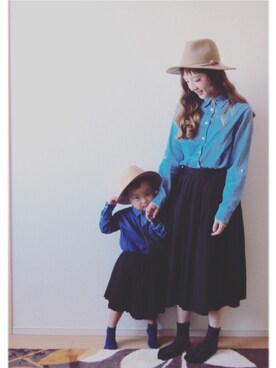 conahaさん（キッズ・90cm）の秋コーディネート