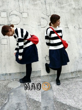 なお☺︎さん（レディース・162cm）の春コーディネート