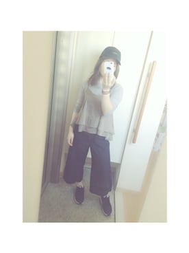 TÖWAさん（レディース・151cm）の春コーディネート