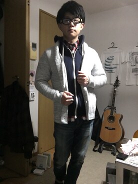 katagiriさん（メンズ・165cm）の冬コーディネート