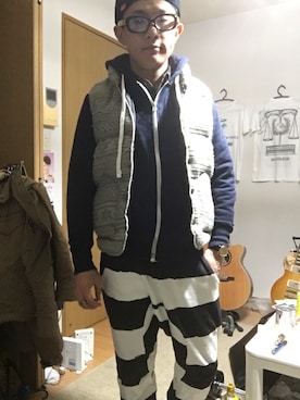 katagiriさん（メンズ・165cm）の冬コーディネート
