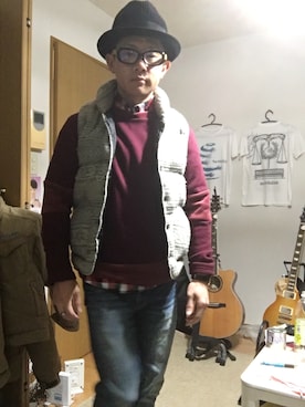 katagiriさん（メンズ・165cm）の冬コーディネート