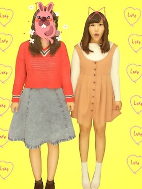 ばしこさん（レディース・161cm）の春コーディネート