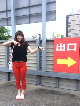「one way（ワンウェイ）のアイテム（トップス）」を使った、Tsubasa Iwaiさん（メンズ・173cm）の夏コーディネート